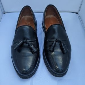 Allen Edmonds Black Grayson Tassel Loafers Sz 8.5